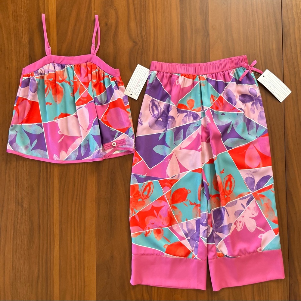 LUXURY PAJAMA PARTY Satin Kids Pajamas Set